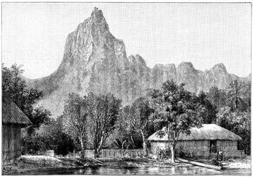Ansicht von Tahiti, 1898