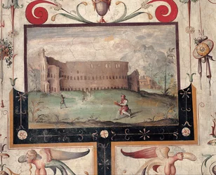 Ansicht des Kolosseums, 1544
