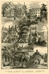 Ansichten in Stoke Newington, ca. 1876