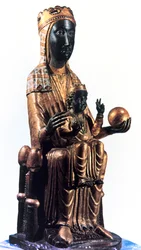 Jungfrau von Montserrat, Katalonien, Spanien