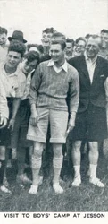 Besuch im Jungenlager in Jesson, ca. 1935-1937