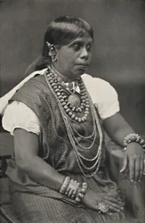 Vornehme Singhalesin aus Kandy
