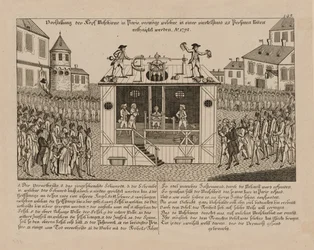 Vorstellung der Kopf-Maschine zu Paris