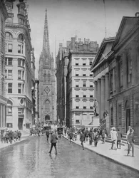 Wall Street, New York, ca. 1897
