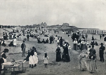 Walton-on-the-Naze - Szene am Strand