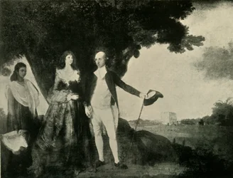 Warren Hastings und Mrs. Hastings, 1784-87, 1925