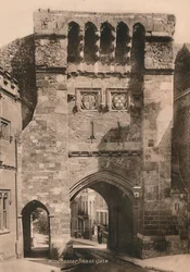 Westtor, Winchester, Hampshire, frühes 20. Jahrhundert