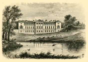 Woburn Abbey - Die Westfront, 1898