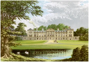 Woburn Abbey, Bedfordshire, Residenz des Herzogs von Bedford