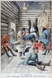 Gottesdienst in Russland, 1903