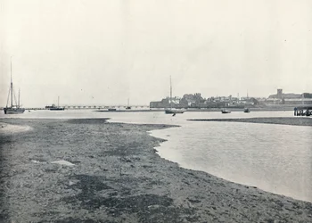 Yarmouth Isle of Wight - Gesamtansicht, 1895