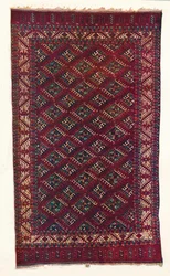 Yomut-Turkmenen-Teppich, ca. 1700