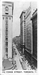 Young Street, Toronto, Kanada, ca. 1920er