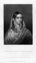 Zenat Mahal - Begum oder Königin von Delhi, 19. Jahrhundert