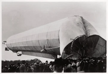Zeppelin LZ 5 in Göppingen, Deutschland, 1909 1933