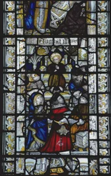 Christus mit den Doktoren (britisch, 15. Jahrhundert)