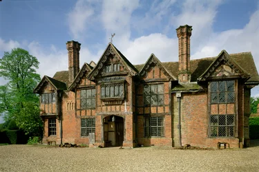 Dorney Court, ursprünglich aus ca. 1500, Dorney, bei Windsor, Berkshire, UK