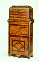 Louis XV furnierter Sekretär Cartonnier, um 1740