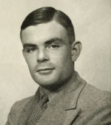 Porträt von Alan Mathison Turing