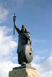 Statue von Alfred dem Großen (849-99)