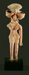 Terrakotta Muttergöttin, Mohenjodaro, 2300-1750 v. Chr.