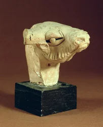 Terrakotta Kamelkopf, Mohenjodaro, 2300-1750 v. Chr.