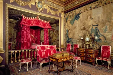 Das Staats-Schlafzimmer, Powis Castle, Wales