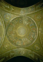 Die Geschichte Josefs, Mosaik aus der 3. Kuppel im Vestibül des Markusdoms in Venedig
