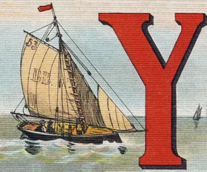 Eine Yacht