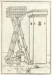 Eine Maschine, um einen Turm im Sturm zu erobern