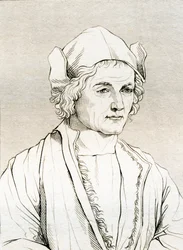 Albrecht Dürers Vater, nach einem Gemälde von Albrecht Dürer von 1497, aus 
