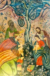 Anbetung der Heiligen Drei Könige, Bethlehem Kirche, Isfahan, Iran