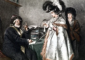 Beim Astrologen, ca. 1750-1800