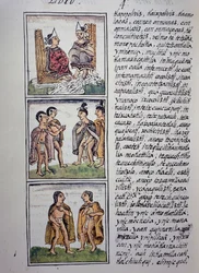 Aztekische Gesellschaft, Buch IV des Florentiner Kodex, zweisprachige Version in Spanisch und Nahuatl, Allgemeine Geschichte der Dinge von Neuspanien (Historia general de las cosas de Nueva Espana), Aztekische Zivilisation