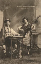 Bavaria-Duo, Deutschland, um 1910 (Postkarte)