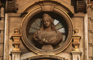 Belgien, Brüssel, Grand Place, dekoratives Detail
