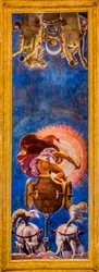 Deckenmalerei der Kammer der Sonne und des Mondes, Francesco Primaticcio