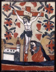 Christus am Kreuz, spätes 19. Jahrhundert