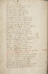 Kopie der Chronik von Andrew of Wyntoun, Fol 319 verso, (Detail), ca. 1550