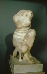 Kauernde Aphrodite, römische Kopie eines griechischen Originals aus dem späten 3. Jahrhundert v. Chr.
