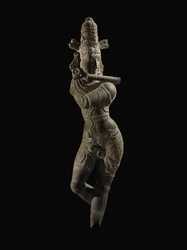 Figur von Venugopala, Südindien, späte Chola/frühe Vijayanagar-Periode, spätes 13./frühes 14. Jahrhundert