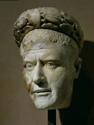 Kopf von Philippus Arabs, Römischer Kaiser (244-249)
