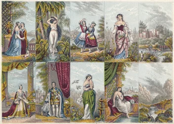 Illustrationen datiert 1851