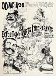 Ausstellung der Inkoherenten Kunst im Olympia, Paris
