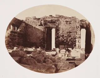 Innenraum des Parthenon, Athen, ca. 1849