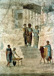 Jason und Pelias, aus dem Haus des Jason oder der fatalen Lieben, Pompeji