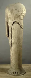 Kore-Figur gewidmet von Cheramyes, aus dem Heiligtum der Hera, Samos, ca. 570 v. Chr.