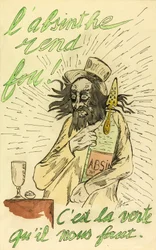 Der Absinth macht verrückt!