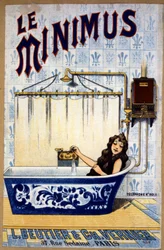 Le minimus Badezimmer, ca. 1900