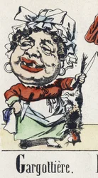 Buchstabe G: Gargottiere (Alphabet des östlichen Märchens)